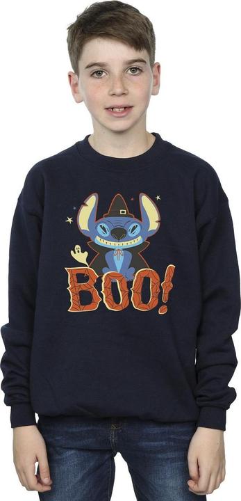 Actual product image Disney Boys Lilo & Stitch Boo! Sweatshirt (140, 146)