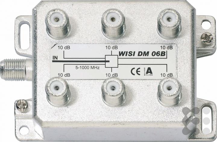 Image du produit WISI DM 06 B Cable splitter argent (10 dB, Manifolds et Brancheurs)