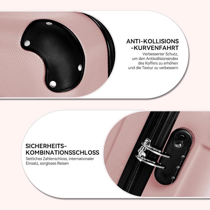 Image du produit Beibye Reisekoffer mit Zwillingsrollen (110 l, L (90 - 115l))