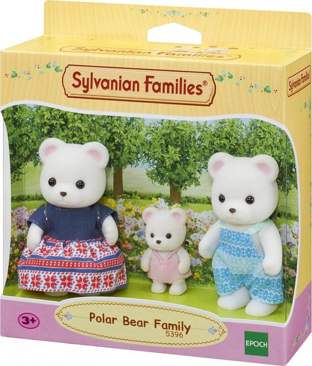 Actual product image Sylvanian Families Sylvanian polar bear family