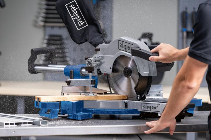 Actual product image Scheppach Multifunctional crosscut saw 255 mm incl. 2 speeds & multifunctional saw blade