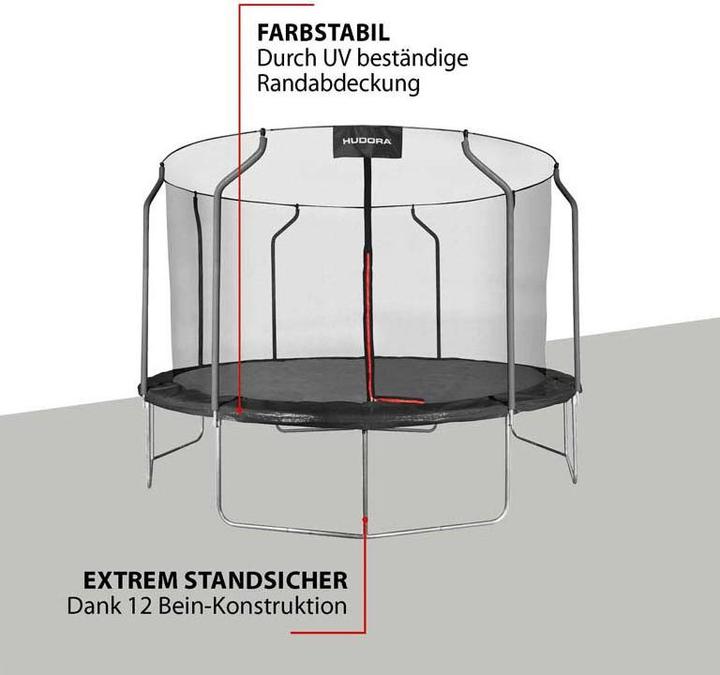 Image du produit Hudora First Trampoline 400V (400 cm)