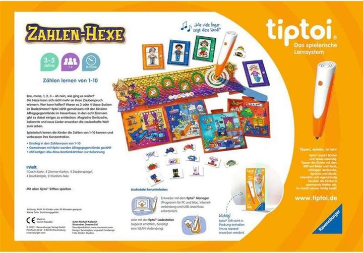 Actual product image tiptoi Numbers witch D (German)