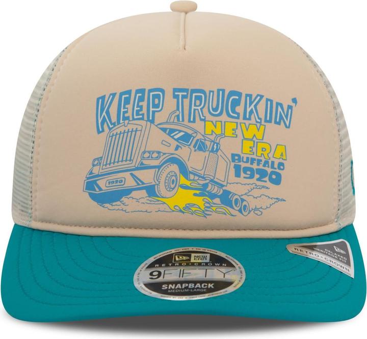 Produktbild New Era 9Fifty Strapback Cap - RETRO CROWN Keep Truckin - S/ (S/M)