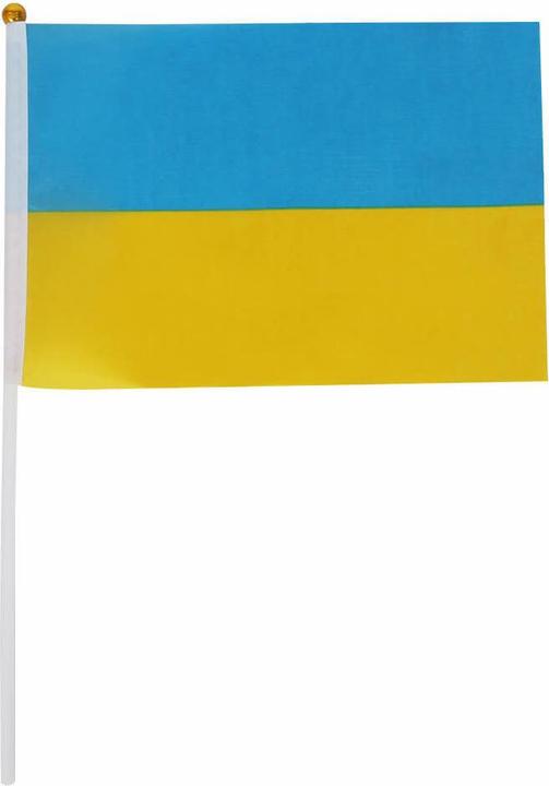 Image du produit Rainbow Ukraine Stabfahne Peace