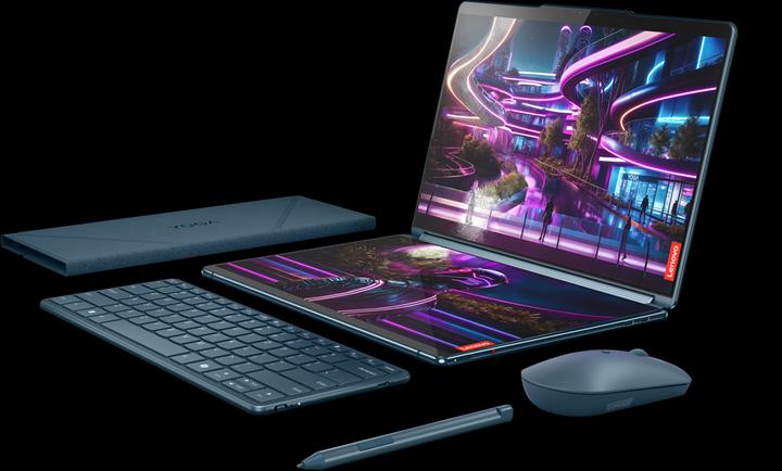 Productafbeelding Lenovo YOGABOOK 9 13IMU9 COREULT7 16GB (13.30", Intel Core Ultra 7 155U, 16 GB, 1000 GB, NL)