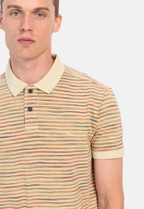 Image du produit Camel Active Polo en jersey à rayures multicolores (M)
