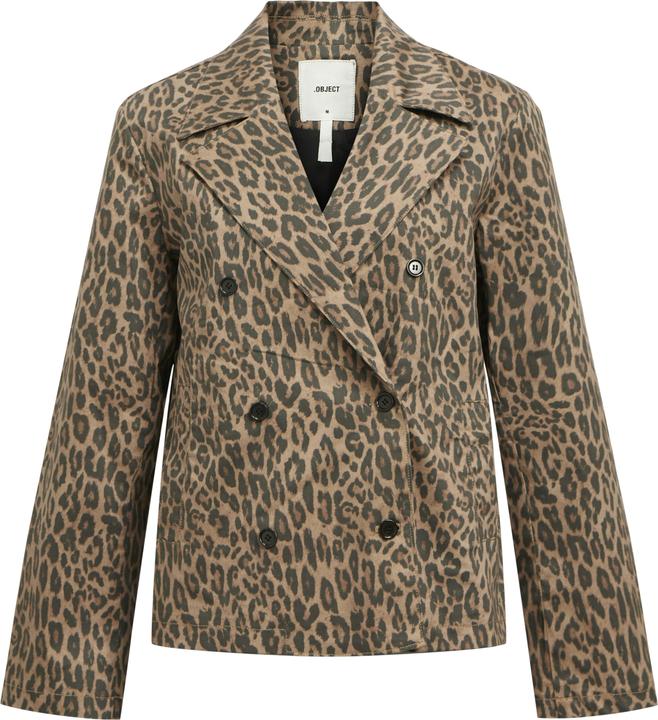 Object Leoprint Jacke