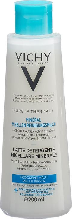 Immagine prodotto Vichy Pureté Thermale Minéral Latte detergente micellare (Lozione detergente, 200 ml)