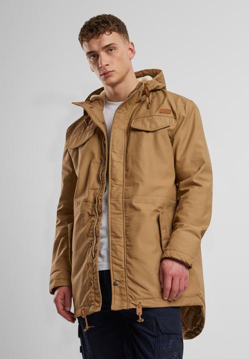 Actual product image Brandit Marsh Lake teddy parka size XXL colour camel (XXL)
