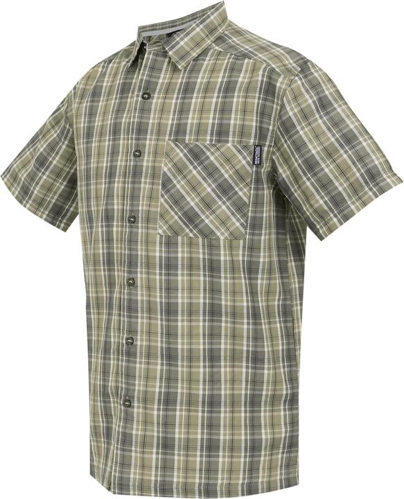 Actual product image Regatta Mens Mindano IX Checked Short-Sleeved Shirt (M)