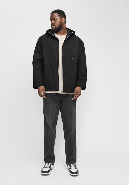Image du produit Jack & Jones JACK&JONES PLUS JJADAM LIGHT JACKET HOOD PLS Heren Jas - Black (XXL)