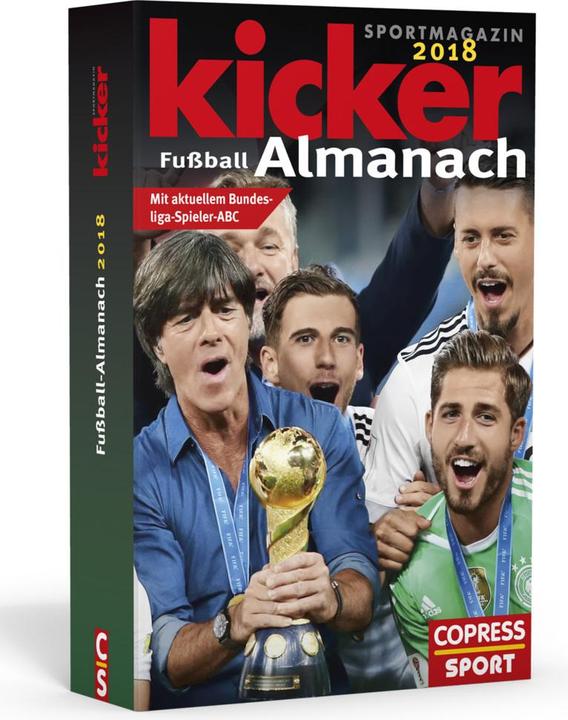 Produktbild Kicker Fussball-Almanach 2018 (Deutsch, kicker sportmagazin, 2017)