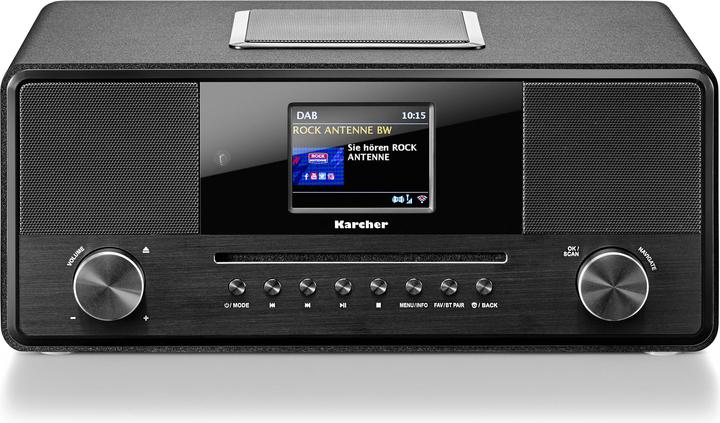 Actual product image Karcher DAB 9000CDI (Web radio, DAB+, Bluetooth, Wi-Fi)