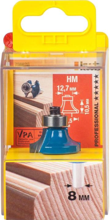Actual product image kwb Hm rounding cutter 25,7Mm