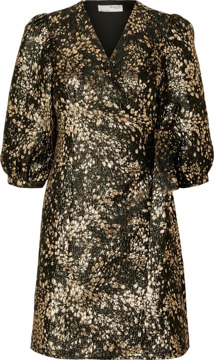 Immagine prodotto Selected Femme Mini abito in jacquard metallizzato (38)