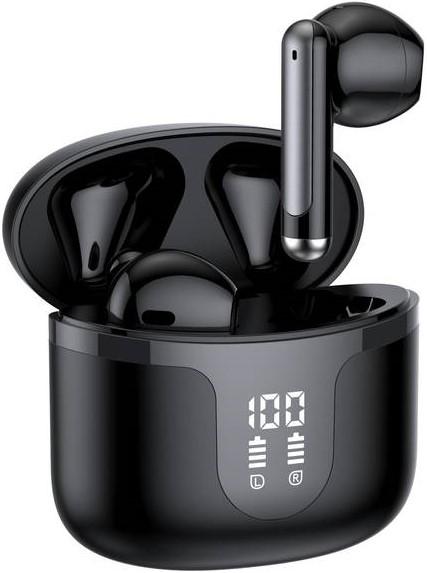 Produktbild PhoneLook Bluetooth 5.3 In-Ear kabellose Kopfhörer Ladeetui mit digitaler Batterie Anzeige, USB Type C (50 h, Kabellos)