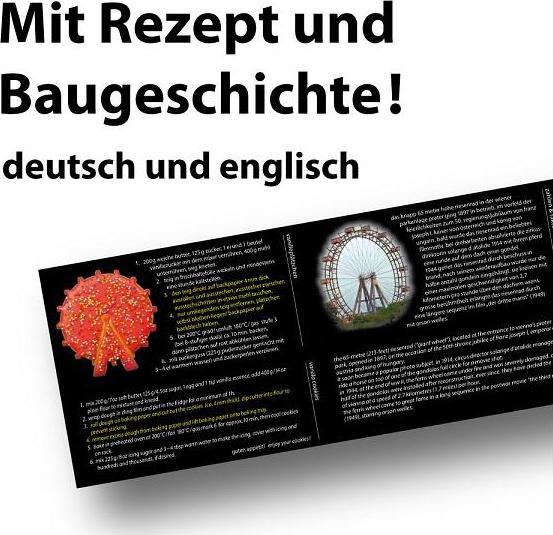 Produktbild Phil Goods Guetzliform Riesenrad Wien rot