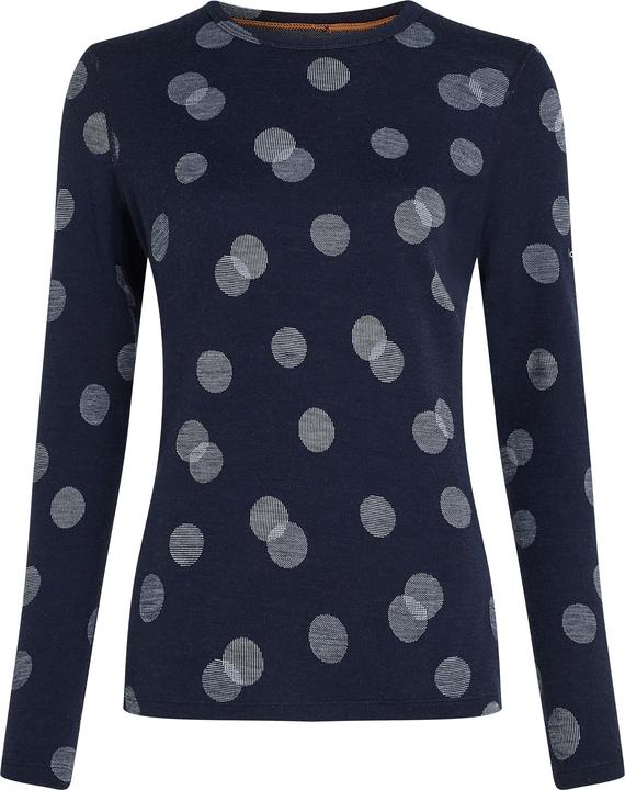 Actual product image Icebreaker 260 Vertex Crewe Falling Flakes (S)
