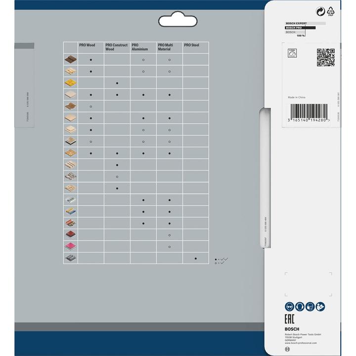 Produktbild Bosch Professional Zubehör PRO Construct Wood Kreissägeblatt, 230 x 2,8 x 30 mm