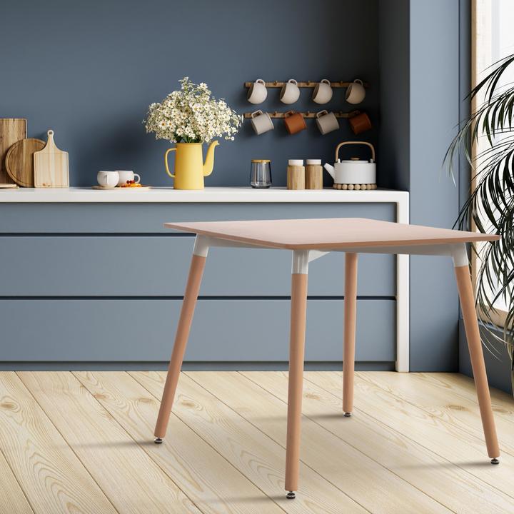 Immagine prodotto CLP Tavolo Viborg 80 Natura, natura (80 x 80 x 75 cm)
