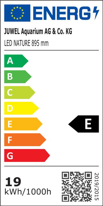 Label énergétique Juwel Aquarium LED Nature (LED, 23 W)