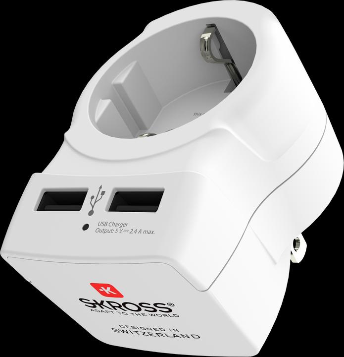 Produktbild Skross Reiseadapter EU - USA
