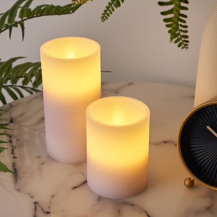Actual product image Pauleen LED Wax Candle Cosy Lilac Set of 2 (2 x)