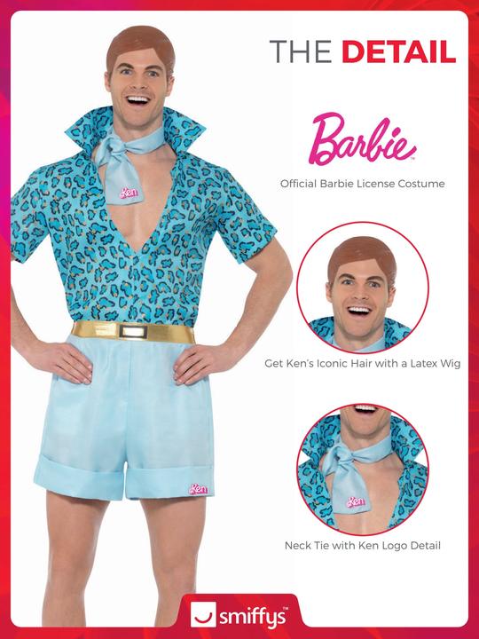 Actual product image Smiffys Barbie: Safari Ken (L)
