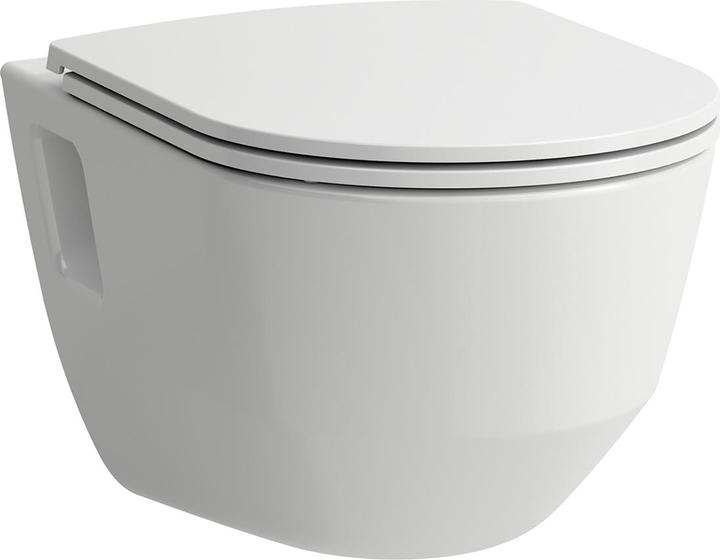 Produktbild Laufen PRO Wand Tiefspül-WC, spülrandlos, offene Befestigung, 360x530mm, H820964