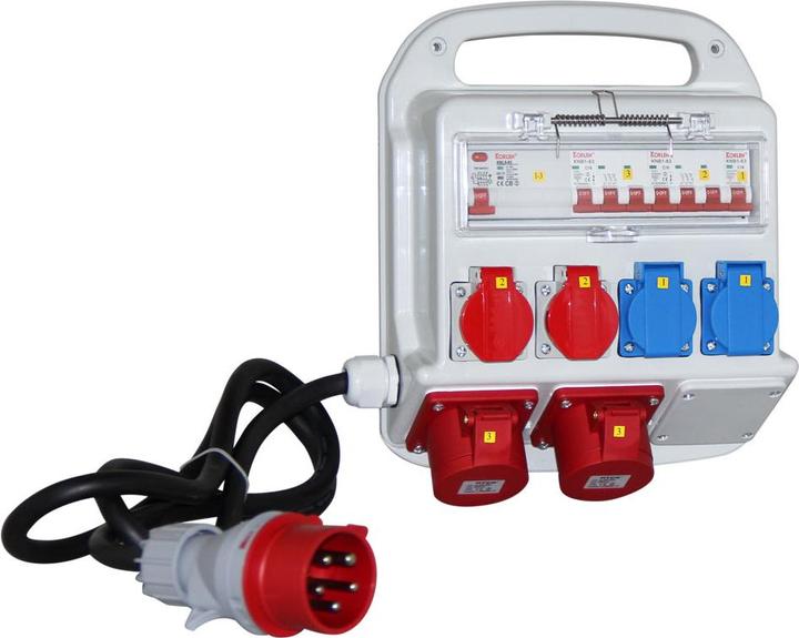 Produktbild Ekström Baustromverteiler (2 x, Typ 13, Typ 25)