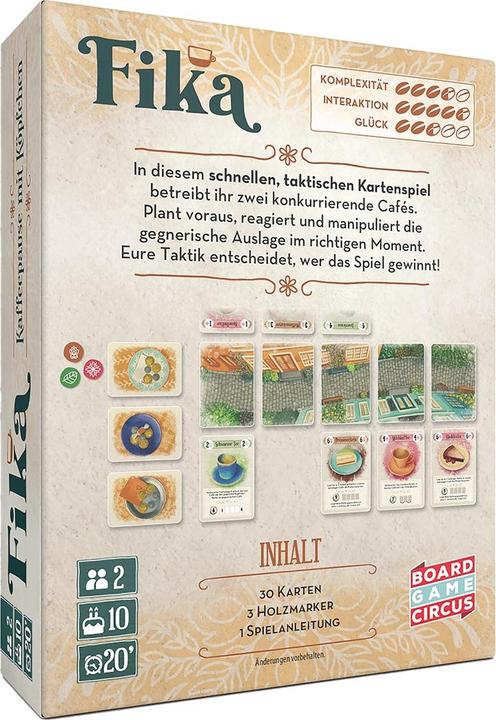 Produktbild Board Game Circus Fika (Deutsch)