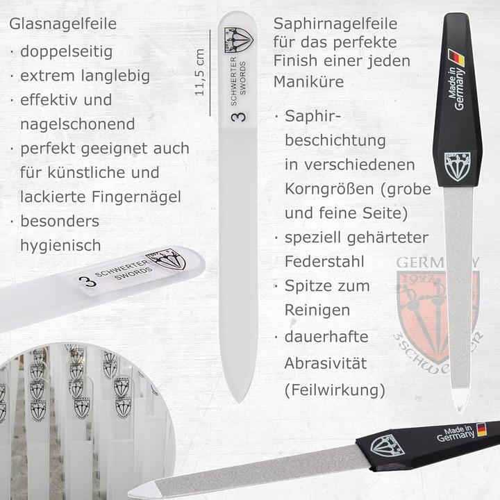 Produktbild Drei Schwerter 8-teiliges Maniküreset Roma