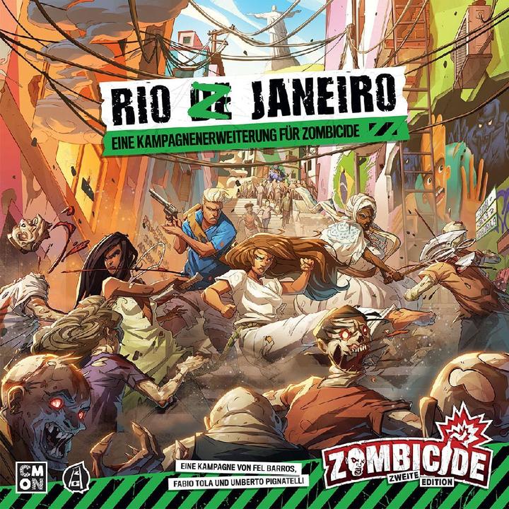 Actual product image Cmon Zombicide 2nd Edition: Rio Z Janeiro - Board Game, for 1-6 players, ages 14+. (German)