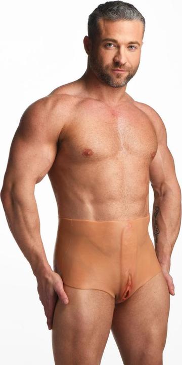 Produktbild Master Series Pussy Panties - Silicone Vagina and Ass Panties - S
