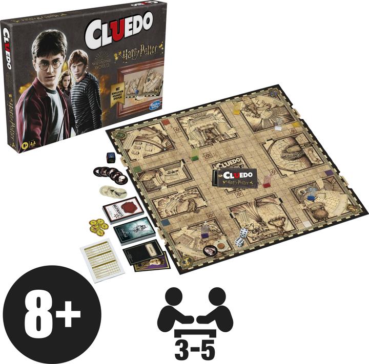 Immagine prodotto Hasbro Gaming HP Cluedo Harry Potter (Tedesco)