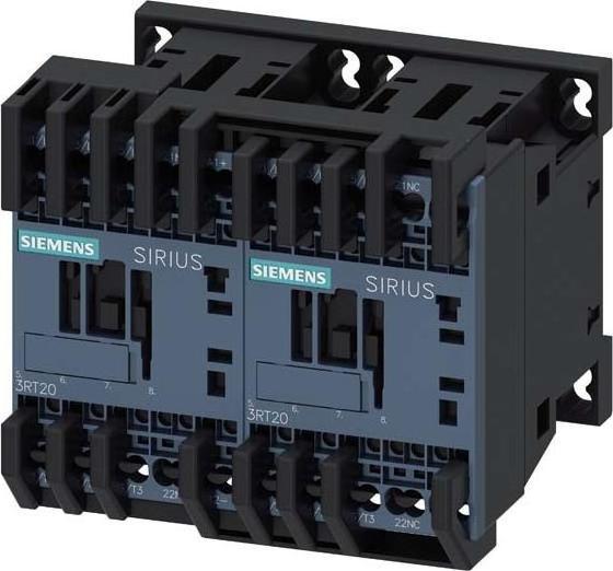 Immagine prodotto Siemens Contattore invertitore DC 5,5kW/AC 48V 12A/AC 3RA2317-8XB30-2BW4