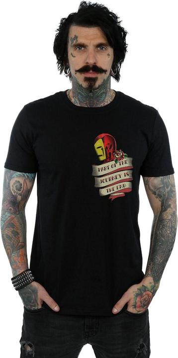 Produktbild Iron Man Tattoo Journey Breast Print TShirt (M)