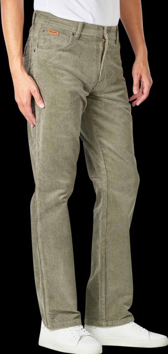 Produktbild Wrangler Texas Cord Pant Straight Fit Dusty Olive (W38/L30)