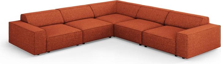Actual product image Micadoni Symmetrical Corner Sofa, "Jodie", 6 Seats, 287x287x70Made in Europe (Corner sofa)