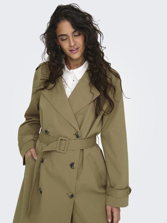 Immagine prodotto Only Colletto con risvolto Polsini con bottone Trench coat Trench coat (XL)