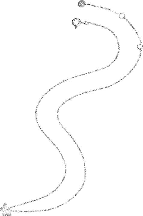 Produktbild Glanzstücke München Damen Schmetterling Sterling Silber silber 40,5 cm Basiskette + 5,0 cm Verlängerung - 28685 (Sterling Silber, 40.5 cm)