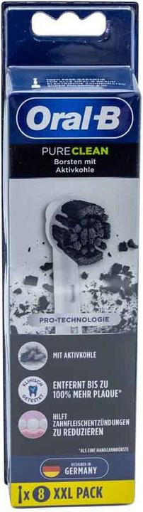 Actual product image Oral-B Pure Clean Brush Head, 8 Counts (8 x)
