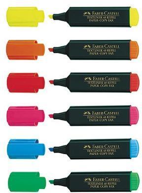 Actual product image Faber-Castell Textliner 48 (Multicoloured, 5 mm, 6 x)