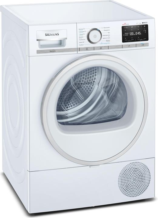 Actual product image Siemens iQ800 WT7HXE90CH (9 kg, Right, CH plug)