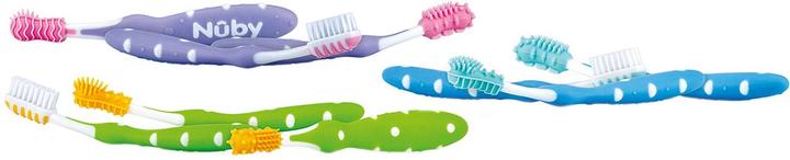 Produktbild Nuby Zahnputztrainer 3er Set (Weich, 3 x)