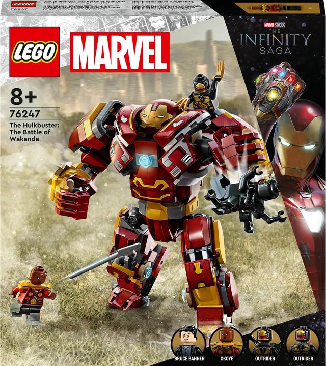 Actual product image LEGO Hulkbuster: The Battle of Wakanda (76247, LEGO Marvel)