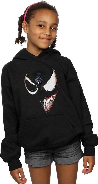 Actual product image Girls Venom Split Face Hoodie (152, 158)