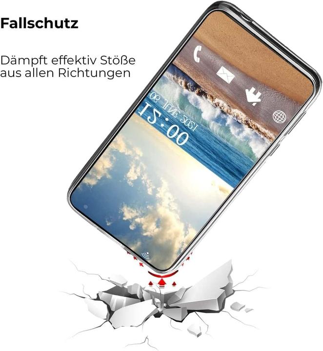 Produktbild König Design Hülle Handy Schutz für Realme C35 Case Cover Tasche Bumper Etuis Backcover TPU (Realme C35)