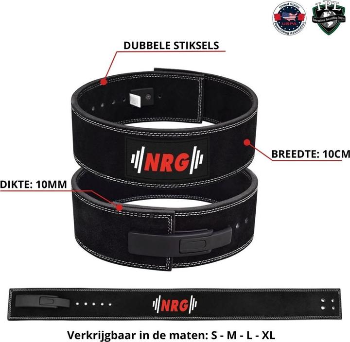 Produktbild NRG Fitness Gewichthebergürtel - Grösse: XL